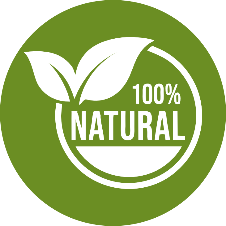 100% natural produce